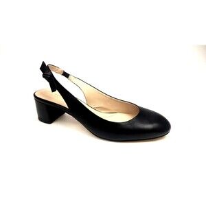 Cole Haan Womens Lainey Black Leather Pumps Shoes 9 B